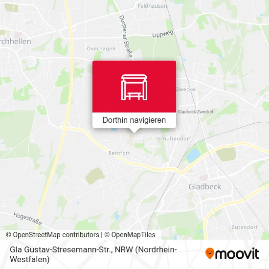 Gla Gustav-Stresemann-Str. Karte