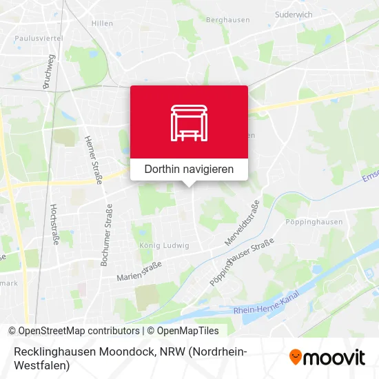 Recklinghausen Moondock Karte