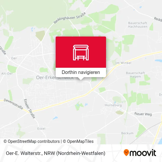 Oer-E. Walterstr. Karte