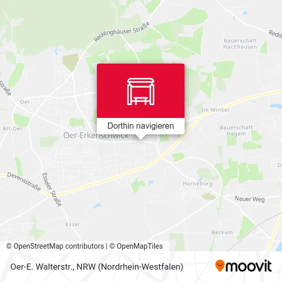 Oer-E. Walterstr. Karte
