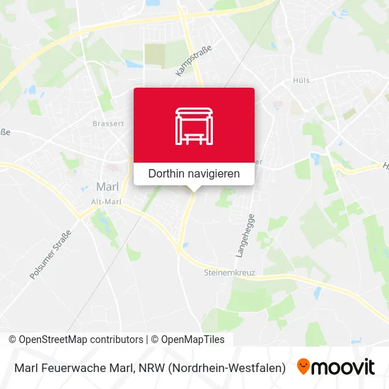 Marl Feuerwache Marl Karte