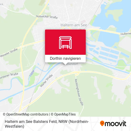 Haltern am See Balsters Feld Karte