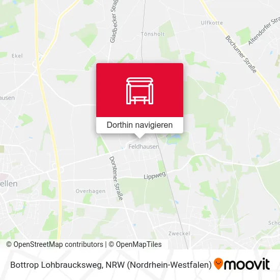 Bottrop Lohbraucksweg Karte