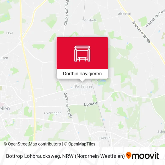 Bottrop Lohbraucksweg Karte