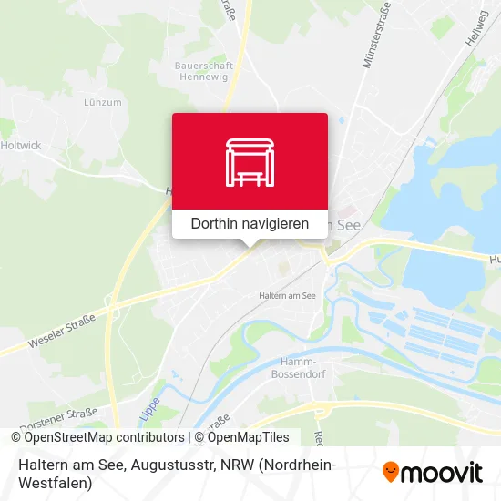 Haltern am See, Augustusstr Karte