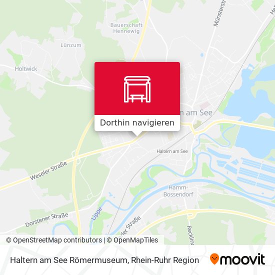Haltern am See Römermuseum Karte