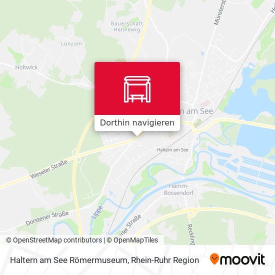 Haltern am See Römermuseum Karte