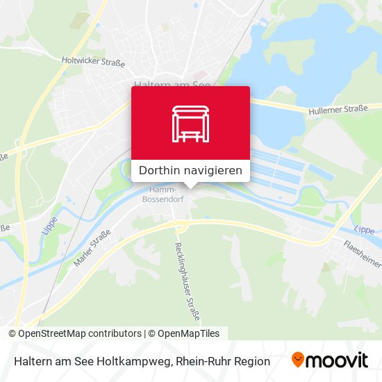 Haltern am See Holtkampweg Karte