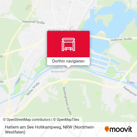 Haltern am See Holtkampweg Karte