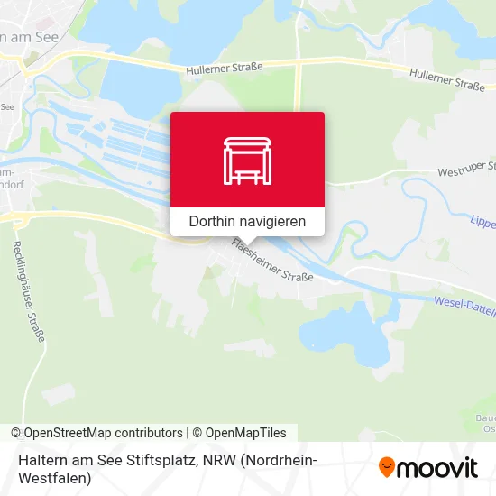 Haltern am See Stiftsplatz Karte