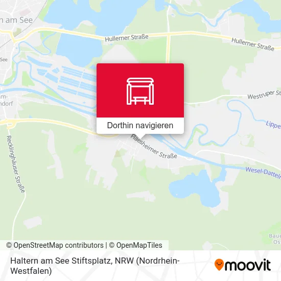 Haltern am See Stiftsplatz Karte