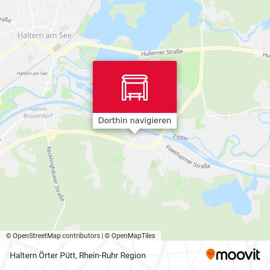 Haltern Örter Pütt Karte