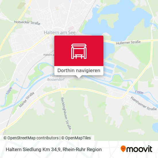 Haltern Siedlung Km 34,9 Karte