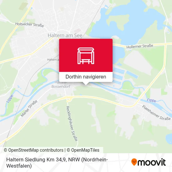 Haltern Siedlung Km 34,9 Karte