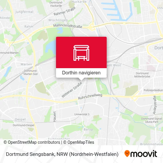 Dortmund Sengsbank Karte
