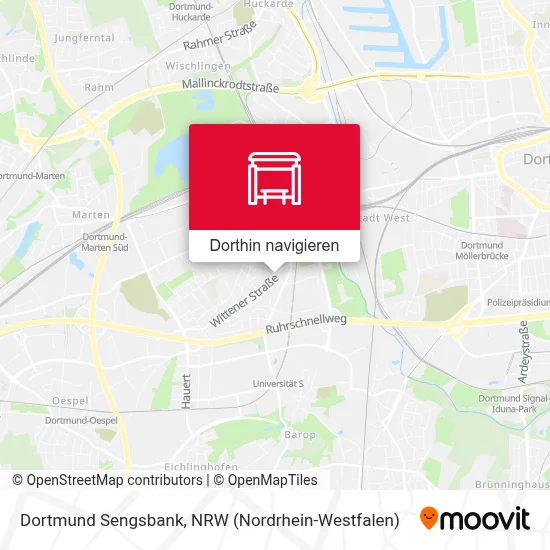 Dortmund Sengsbank Karte