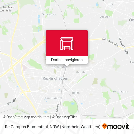 Re Campus Blumenthal Karte