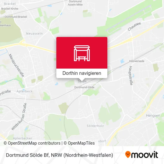 Dortmund Sölde Bf Karte