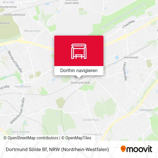 Dortmund Sölde Bf Karte