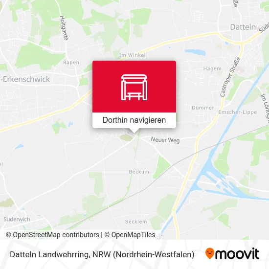 Datteln Landwehrring Karte