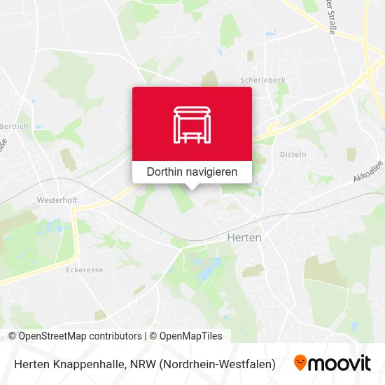 Herten Knappenhalle Karte