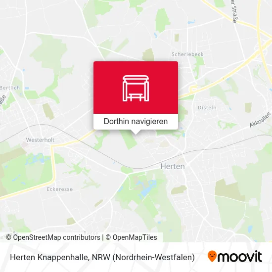 Herten Knappenhalle Karte
