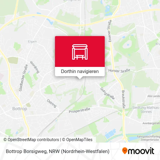 Bottrop Borsigweg Karte