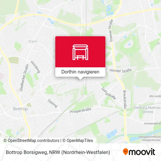 Bottrop Borsigweg Karte