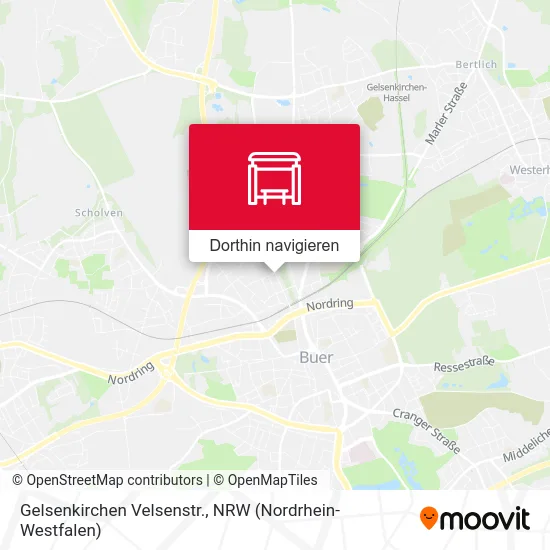 Gelsenkirchen Velsenstr. Karte