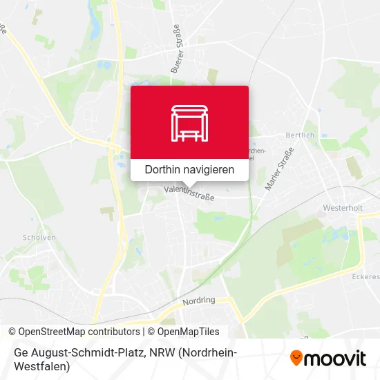 Ge August-Schmidt-Platz Karte