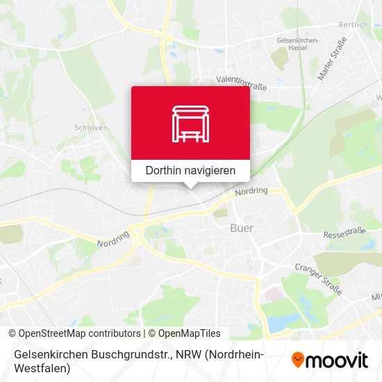 Gelsenkirchen Buschgrundstr. Karte