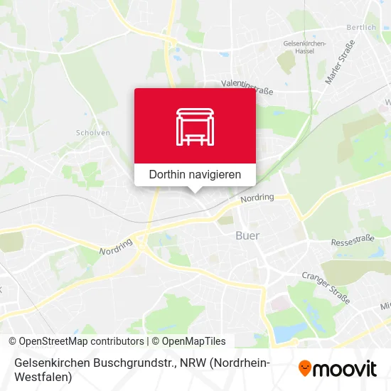 Gelsenkirchen Buschgrundstr. Karte