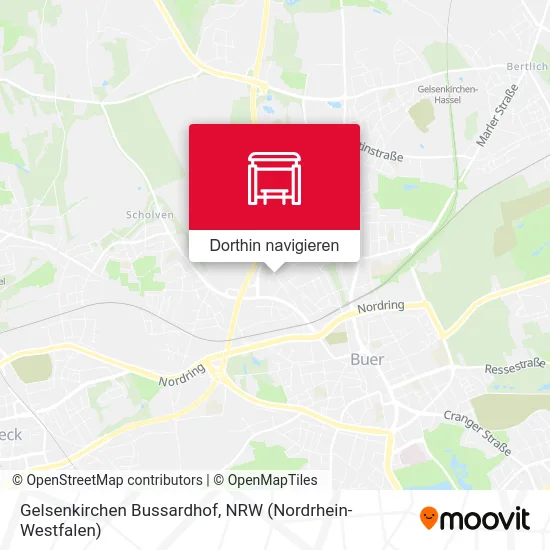 Gelsenkirchen Bussardhof Karte