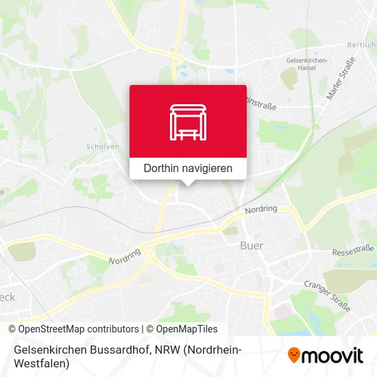 Gelsenkirchen Bussardhof Karte