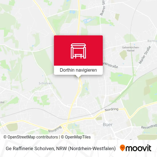 Ge Raffinerie Scholven Karte