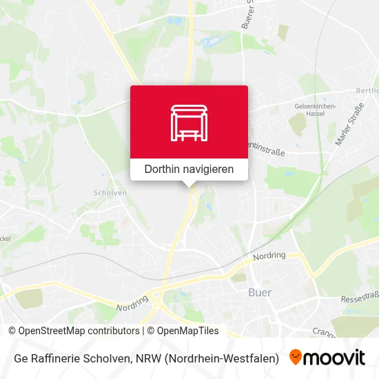Ge Raffinerie Scholven Karte