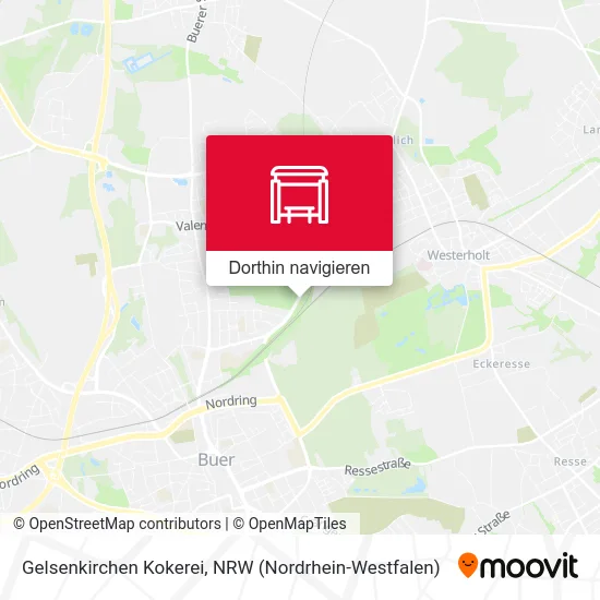 Gelsenkirchen Kokerei Karte
