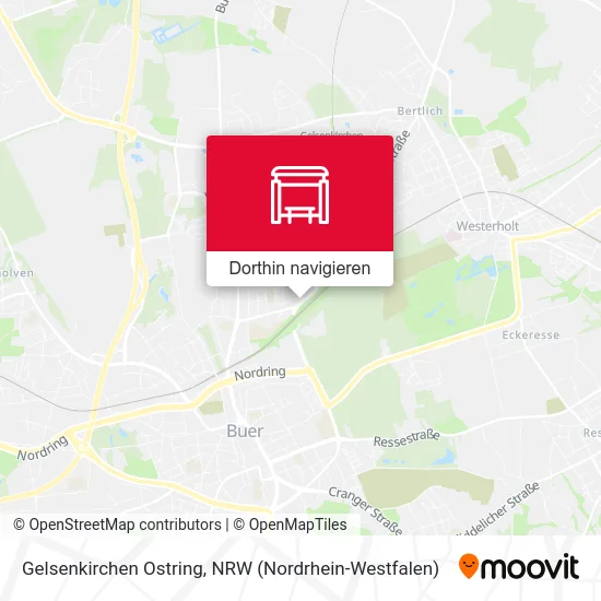 Gelsenkirchen Ostring Karte
