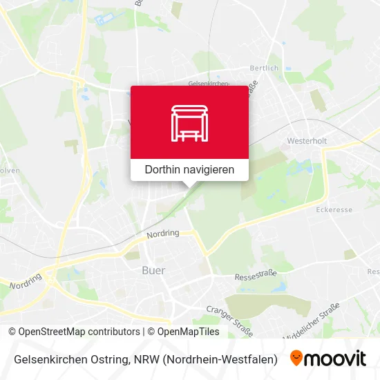Gelsenkirchen Ostring Karte