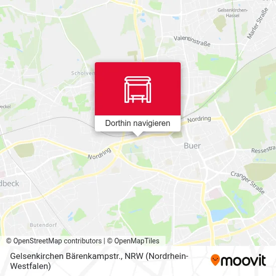 Gelsenkirchen Bärenkampstr. Karte