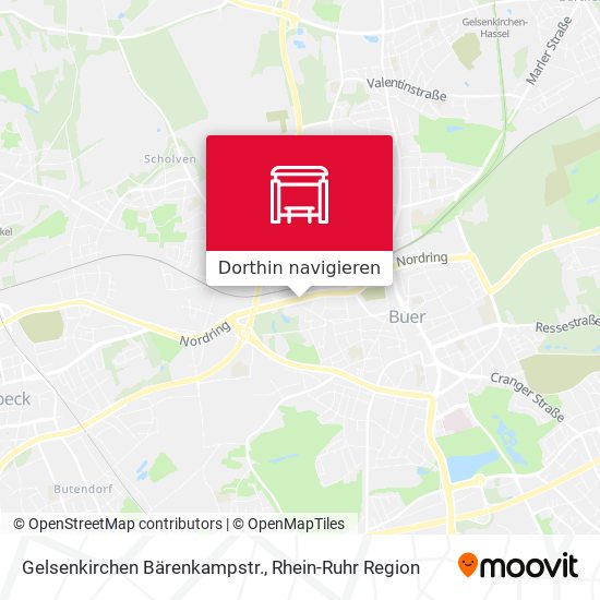 Gelsenkirchen Bärenkampstr. Karte