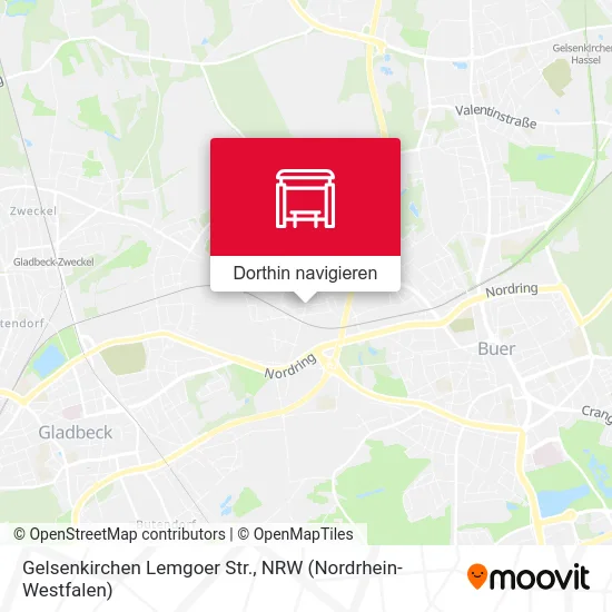 Gelsenkirchen Lemgoer Str. Karte