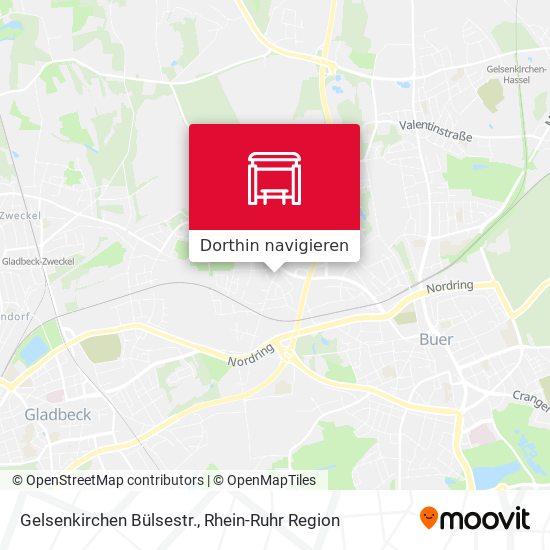 Gelsenkirchen Bülsestr. Karte