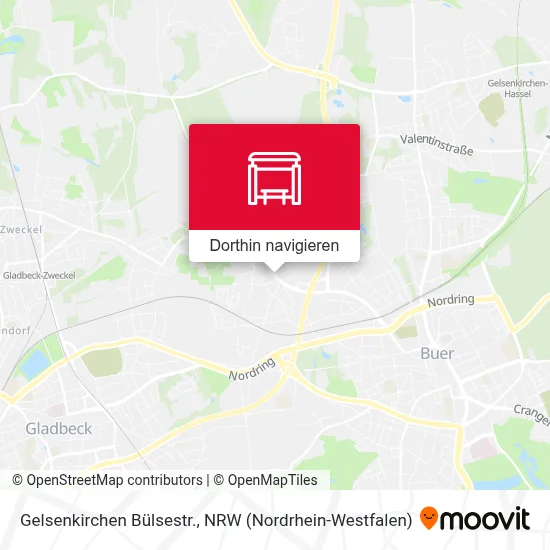 Gelsenkirchen Bülsestr. Karte