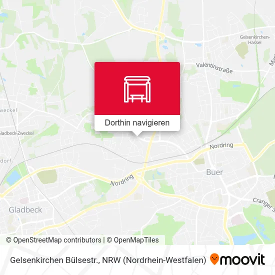 Gelsenkirchen Bülsestr. Karte