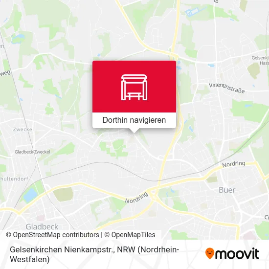 Gelsenkirchen Nienkampstr. Karte