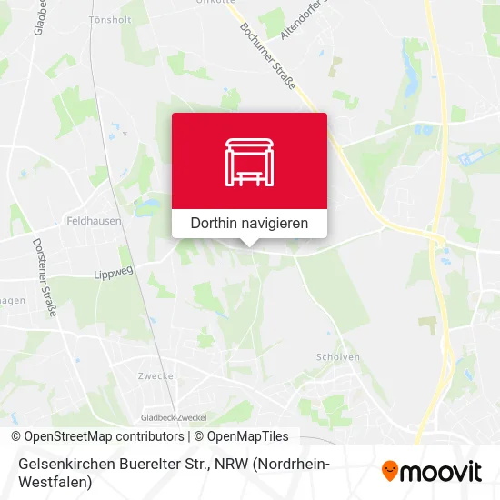 Gelsenkirchen Buerelter Str. Karte