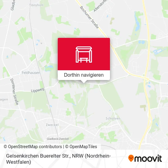 Gelsenkirchen Buerelter Str. Karte
