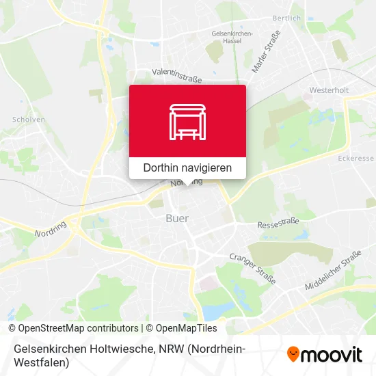 Gelsenkirchen Holtwiesche Karte