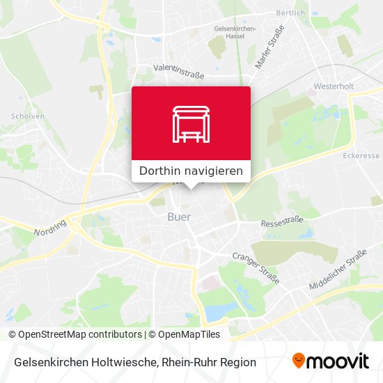 Gelsenkirchen Holtwiesche Karte